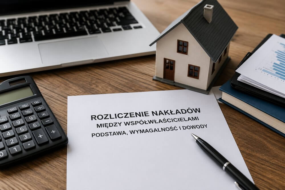 Rozliczenie nakładów między współwłaścicielami, podstawa, wymagalność i dowody
